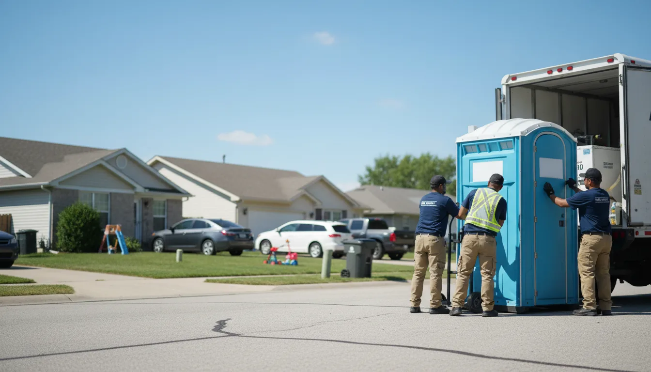 Standard Porta Potty Rentals in Sullivan, IL near me